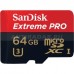 Карта памяти SanDisk TransFlash 64Gb MicroSD Extreme Pro Class 10 UHS-I 95MBs Карта памяти SanDisk TransFlash 64Gb MicroSD Extreme Pro Class 10 UHS-I 95MBs
